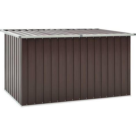 Boîte de rangement de jardin，Coffre de rangement Marron 171x99x93 cm CFW791674 (1/5)