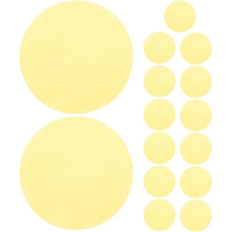 Lot de 15 Autocollants en Gel pour éclairage d'ambiance, Film diffuseur à intensité Variable de 10 cm (3,94 Pouces), filtres de Couleur Chaude pour Spots LED de Plafond et éclairage (1/5)