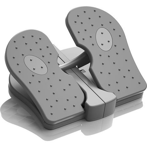 Mini stepper - Pédale portable - Appareil d'entraînement des jambes pliable - Pour s'asseoir sous le bureau - Appareil d'entraînement des pieds pour une utilisation à la maison et au bureau (1/5)