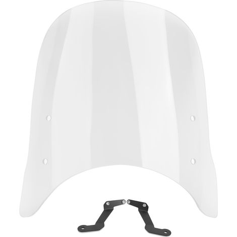 Motorrad-Verlängerungswindschutz aus transparentem Acryl (1/5)