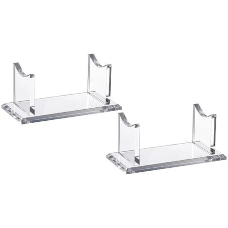 Sollbry 2 Kit Présentoir Acrylique à Stylo, Pinceau de Maquillage Stylo Crayon Stylo à Bille Porte-Stylo Vitrine Détachable Support en Acrylique pour Porte-crayon à Sourcils L'École Bureau (1/3)