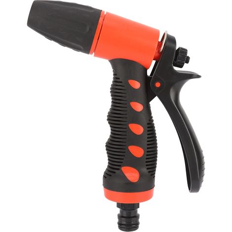 Pulvérisateur à main pour arrosage de jardin, tête d'arrosage avec raccord de tuyau, buse de pulvérisation portable. (1/5)