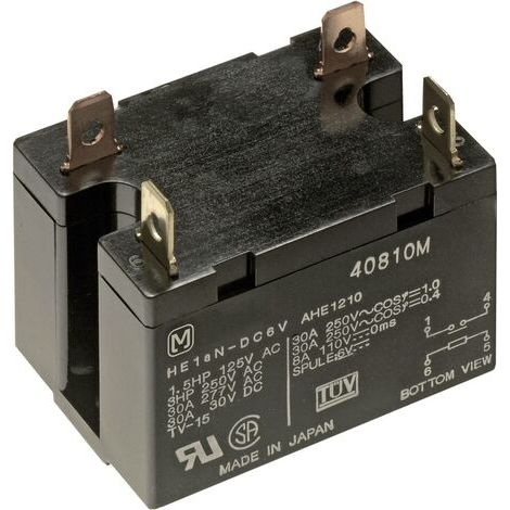 Panasonic HE1AN240AC Relais pour circuits imprimés 240 V/AC 30 A 1 NO (T) 1 pc(s) S71698 (1/5)