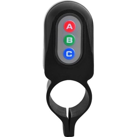 Alarma antirrobo con contraseña y sonido para motocicleta, bicicleta y scooter. (1/5)