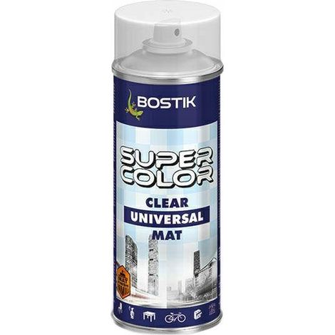 BOSTIK Spray L MAT Incolore 0000 400ml Super Color Universel (1/2)
