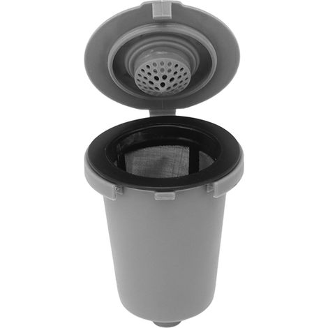 Capsule de filtre à café réutilisable, filtre à café moulu léger pour une tasse, compatible avec les machines à café Cuisinart. (1/5)