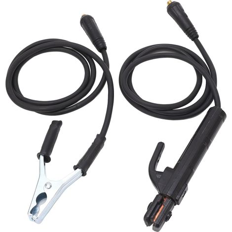 Support d'Électrode de Soudage 200A - Kit avec Câble 1,5m pour Machine à Souder, Pince de Serrage Robuste pour Travail Soudure