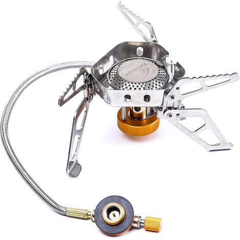 Fire Maple Réchaud de Camping à Gaz 3240W Pliable Anti-vent avec Allumage Piézoélectrique Réchaud Randonnée Brûleur Camping (1/5)
