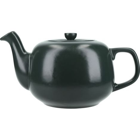 La Cafetière - Tetera clásica en color verde, tetera tradicional con mango cómodo y boquilla antigoteo con capacidad para 4 tazas, apta para bolsas de té, fácil de limpiar, 1,2 l
