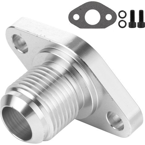 Adaptateur de bride de retour d'huile 2 pouces AN12, raccord en alliage d'aluminium adapté pour Garrett T3 T4 T04B T04E