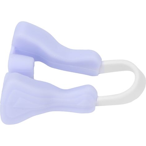 Pince à Nez en Silicone Doux, Correcteur Nasale Portable pour Voyage, Violet (1/5)