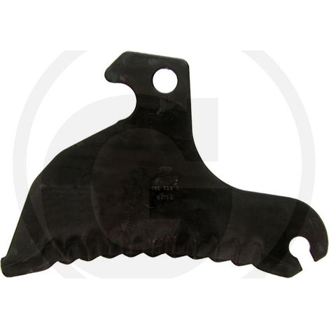 Couteau de coupe à 1 trou 235 x 340 x 5 mm fi 25 mm pour Class Unia 0009603282