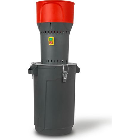 Eberth – Moulin à céréales électrique 1000W – Cuve 25L, trémie 6L, lame inox, 5 tamis – Pour grains, épices et café (1/5)