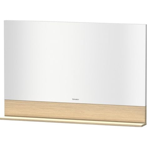 Specchio Duravit VERO con mensola 800xbis 400x142mm rovere spazzolato
