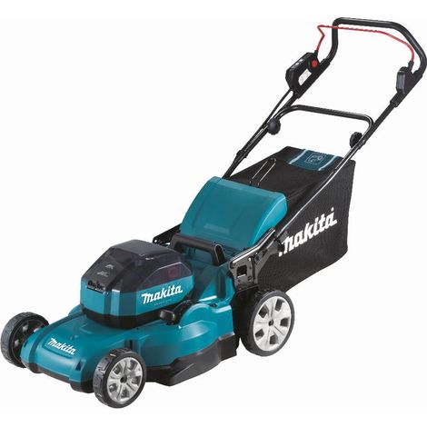 Makita – Tondeuse à batterie 64V LM001JM101 – Largeur de coupe 480 mm – Surface jusqu'à 1400 m² – Moteur BL avec technologie XPT