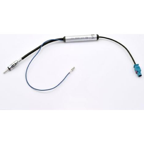 Adaptateur Antenne Fakra M DIN M Amplifie compatible avec BMW Audi Citroen Peugeot Seat Skoda VW Fiat Mercedes - 14P245