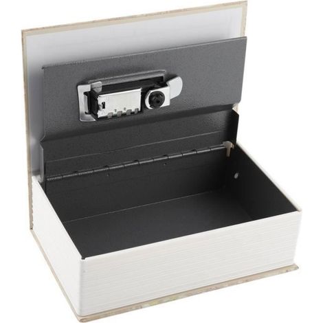 Tirelire - Livre - Métal + ABS - 18 x 11,5 x 5,5 cm - Mot De Passe - 1 Pièce (1/4)