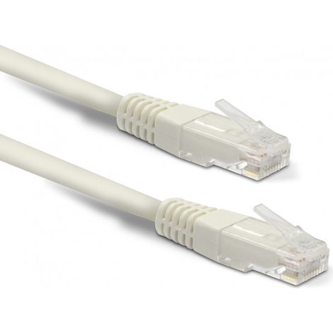 Câble Ethernet RJ45 CAT 6a mâle/mâle droit - UTP 3 m