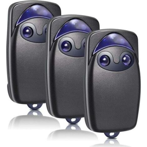 Telecommande Portail pour Flor-s, 3PCS 433,92 MHz Telecommande Porte de Garage Compatible avec Flo2R-S, 2 Canaux (1/4)