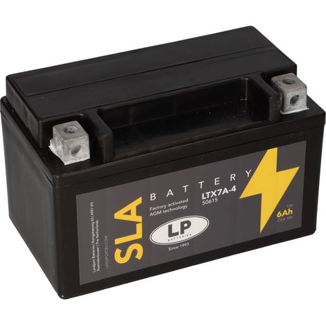 Batterie AGM SLA 12V 6Ah für Motorrad Startbatterie MS LTX7A-4 (1/5)