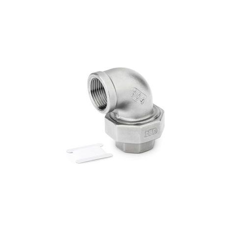 1 pièce 1/2" BSP Elbow femelle raccords de tuyau 304, raccord de tuyau (1/5)