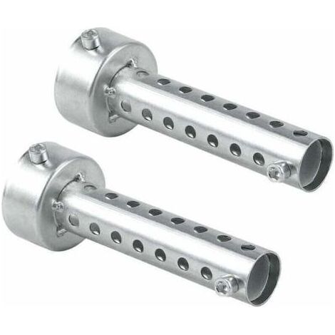 2 Pièces Insert chicane DB killer universel échappement silencieux Moto 48mm (1/4)