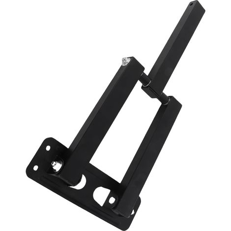 Support mural pour projecteur 20-40 cm, pliable, angle réglable, interface universelle 1/4". (1/5)