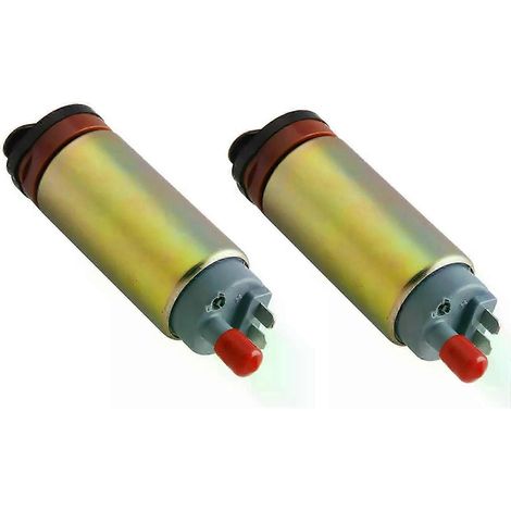 Satz mit 2 Ersatz-Kraftstoffpumpen, kompatibel mit Mercruiser 4-Takt-Motoren mit 20, 25, 30, 40, 50 und 60 PS. Ersetzt die Teilenummer 892267A51.