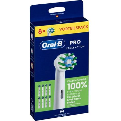 Oral-B Pro CrossAction 8er Aufsteckbürsten