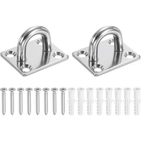 2 crochets plafond, 1,97 pouce, pour suspension et rangement (1/5)