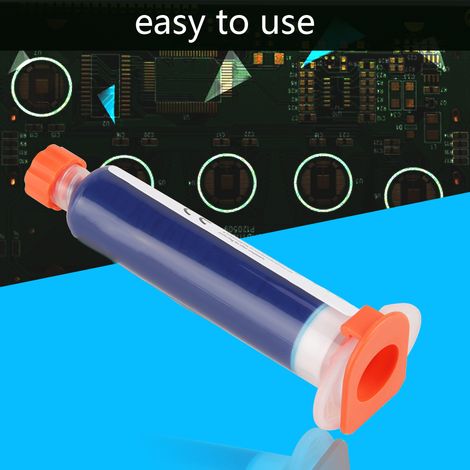 Pâte à souder liquide à flux polymérisable aux UV pour circuit imprimé BGA
