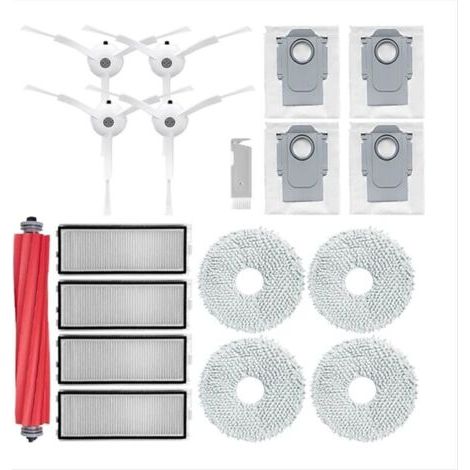 Ersatzteile für den Qrevo Pro / MaxV S P10 Saugroboter: Bürste, Filter, Wischmopp, Staubbeutel (1/4)