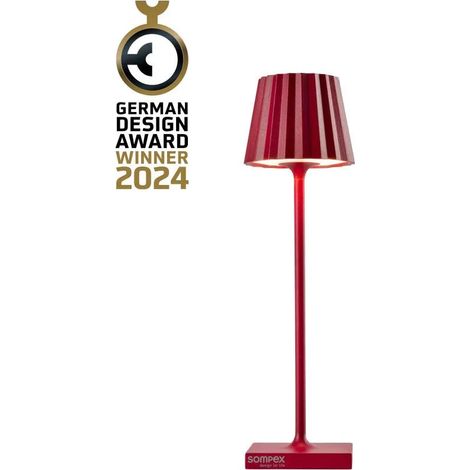 Sompex Troll Nano Lampada Ricaricabile per Esterni Rosso (1/4)
