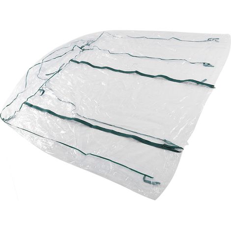 Serre de jardin portable 143 x 73 x 195 cm, abri chaud pour plantes à fleurs, accessoire de jardinage extérieur (1/5)