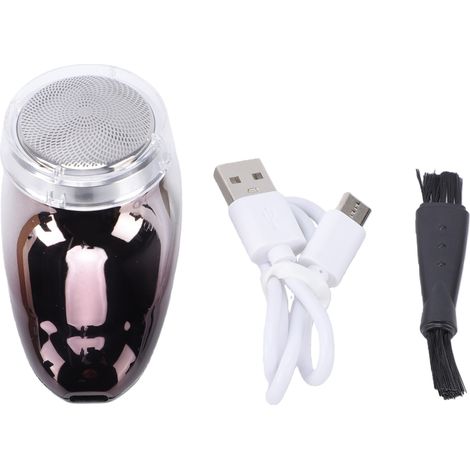 Mini tondeuse à barbe Portable sans fil, Rechargeable, petite électrique pour hommes (1/5)