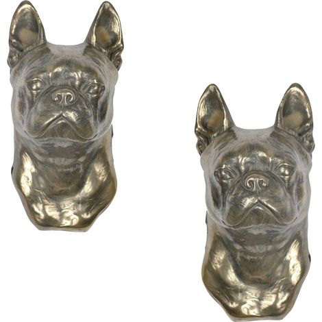Boston Terrier, Boston Bull Terrier - statuetta di cane, busto da appendere, decorazione unica per gli amanti dei cani di Art-Dog (1/5)