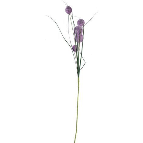 Boule De Fleurs Artificielles - 5 Têtes En Soie Pour Décoration Intérieure - Vase Et Table - Lot De 1 (1/5)