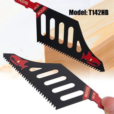 Lame De Scie Sauteuse - T142HB - Coupe Affleurante - Pour Bois Aluminium Contreplaqué Panneaux De Fibres - 20 Pièces (1/5)
