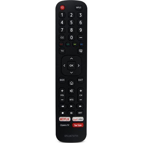 Télécommande TV Compatible avec Hisense EN2AT27H avec Boutons Netflix et YouTube (1/5)