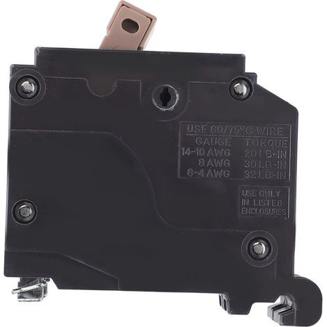 Disjoncteur CH 2 pôles 30A, prise 3/4 pouces sur boîtier moulé pour centre de charge Cutler Hammer (1/5)