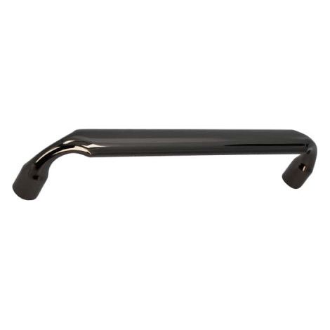 Möbelgriff SIRO Zamak - 258 x 138 mm - Schwarz Hochglanz-Chrom