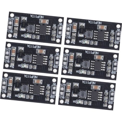 5S NiMH-Akkuladegerät-Leiterplattenmodul, 10 Stück, leichte und schützende Ladeplatine für externe Akkus (1/5)