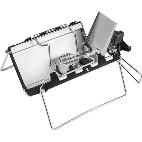 1 réchaud à cassette pliable amélioré de 1500 W, portable et idéal pour l'extérieur. (1/4)