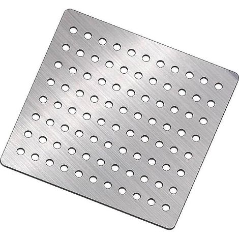 Drain Cover Stainless Steel 304, 15 x 15 cm (1/5)