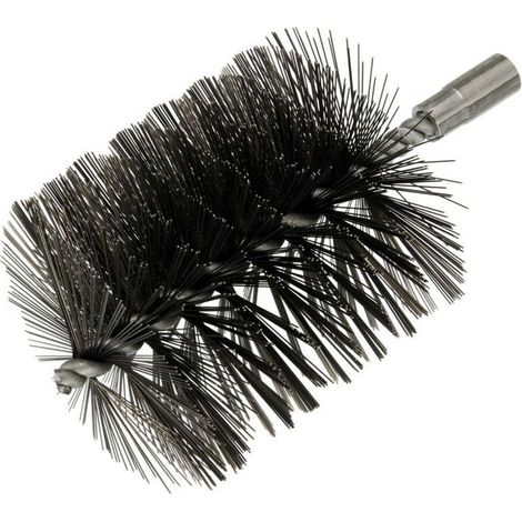 Brosse ronde en fil d'acier 90 x 100 mm