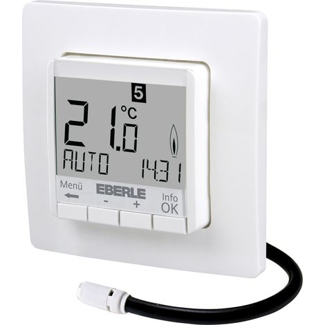 Eberle 527 8124 55 100 FIT 3F Raumthermostat Unterputz  Heizen, Bodentemperatur 1 St.