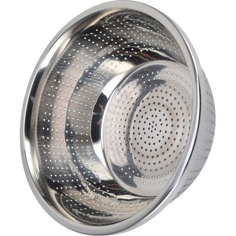 Panier à légumes multifonctionnel antirouille en acier inoxydable, 28 cm, couleur argent. (1/5)
