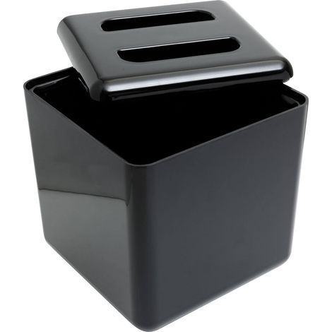 Seau à glaçons carré noir - 4L