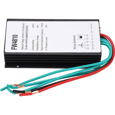 1000-W-Windkraftanlage mit MPPT-Regler, 48 V, IP67 wasserdicht (1/5)