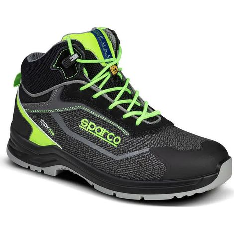 Sparco 07542NRVF Scarpe S.S3S Indy Ranger Nero Verde 39
